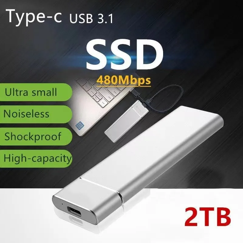 Portable 4TB SSD Type-C USB 3.1 Hard Disk - Image 8