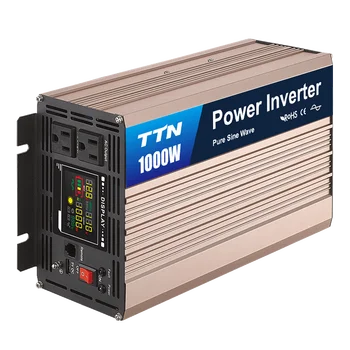 Factory Price Sale High Power Inverter 2000W Intelligent Solar Inverter With Lcd Digital Display