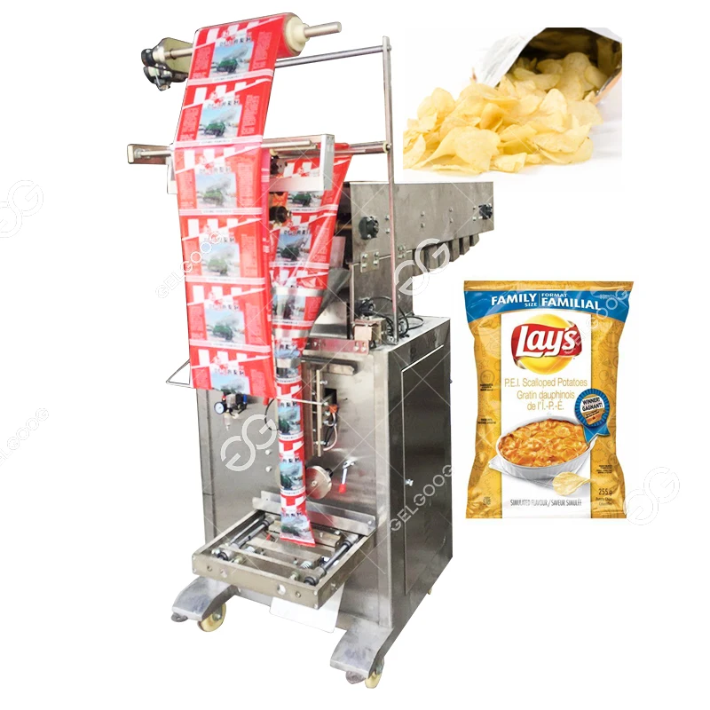 Automatic Potato Chips Packing Machine, French Fries Packaging Machine