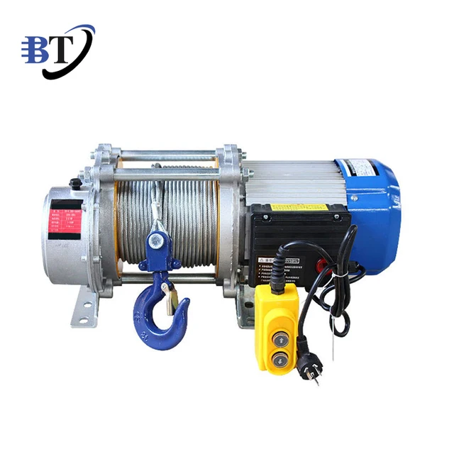High Quality Industrial Lifting Motor Multifunctional Electric Hoist Electric Winch 220v