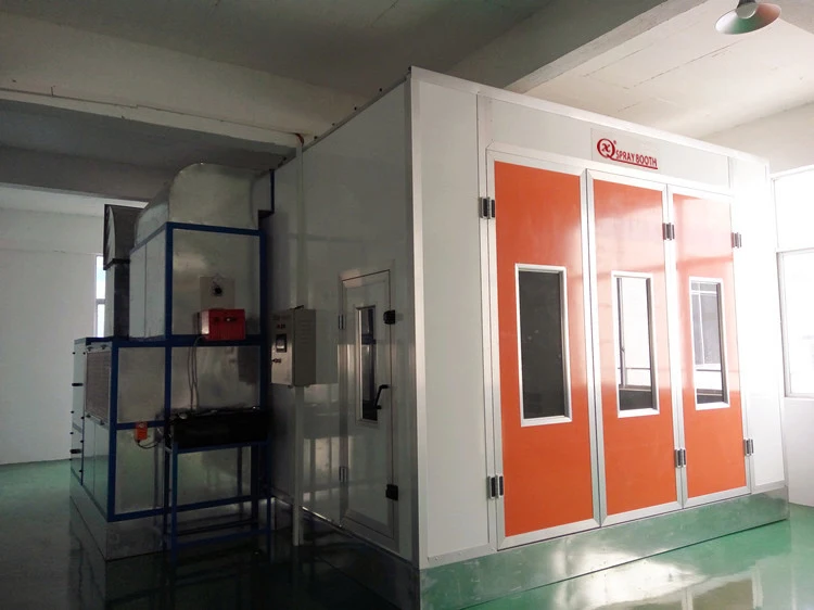 CE Approval QX2000 Diesel Oil Auto Painting Oven Spray Booth