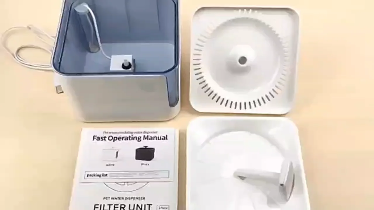 Pet Huhou Automatic Microchip Water Bowl Design Automatic Dog And Cat