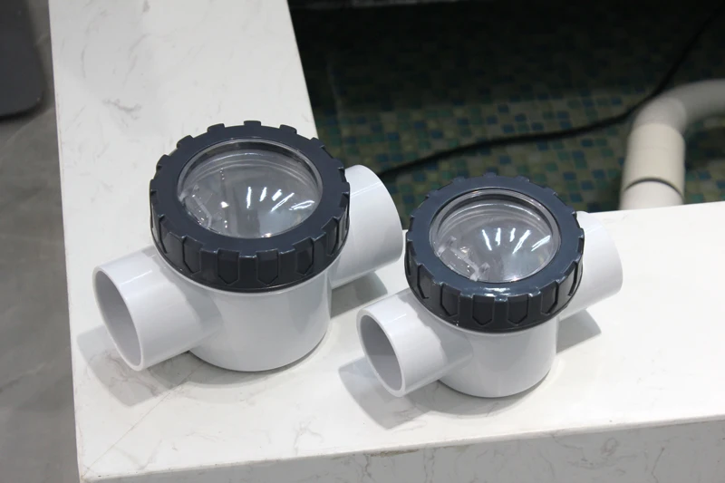 Abs Material One Way Flapper Pool Check Valve 2 Inch For Swimming Pool