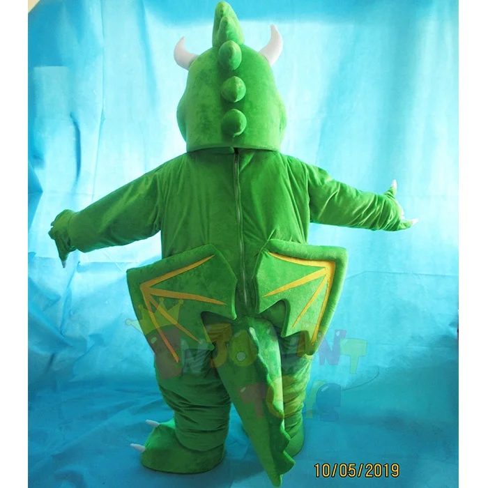 La FÁBRICA DE Guangzhou personaliza divertidos disfraces de juego de rol  para adultos con Dragón Volador verde, disfraces de actuación para fiesta  de