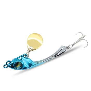 Esun String Moon VIB Zinc Alloy Artificial Hard Bait Rotating Sequins Long Throw Micro-Vibration Small Vibration Bass Fish Lure – Hard Lure – view 2