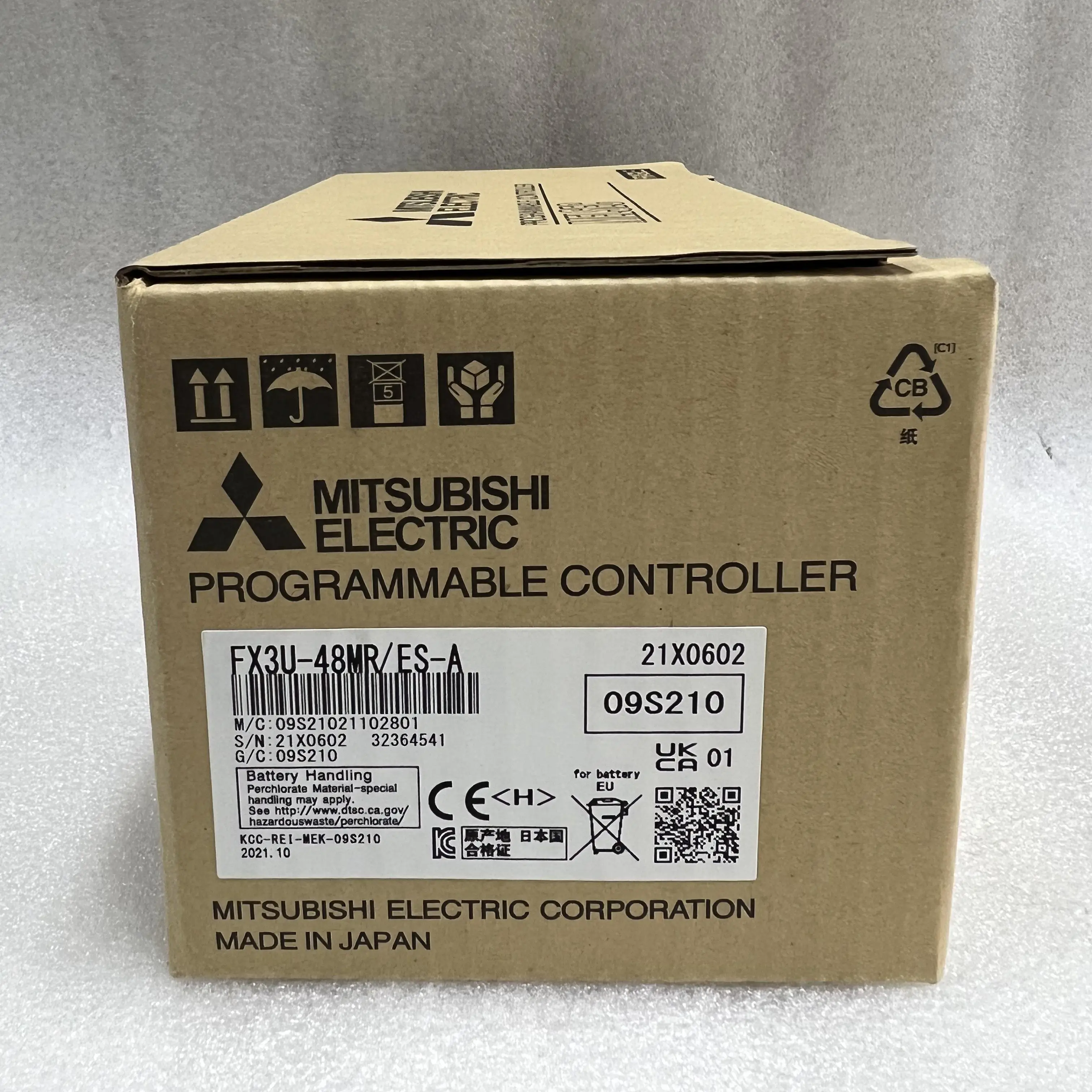 Mitsubishi Programmable Controller FX3U-48MR/ES-A