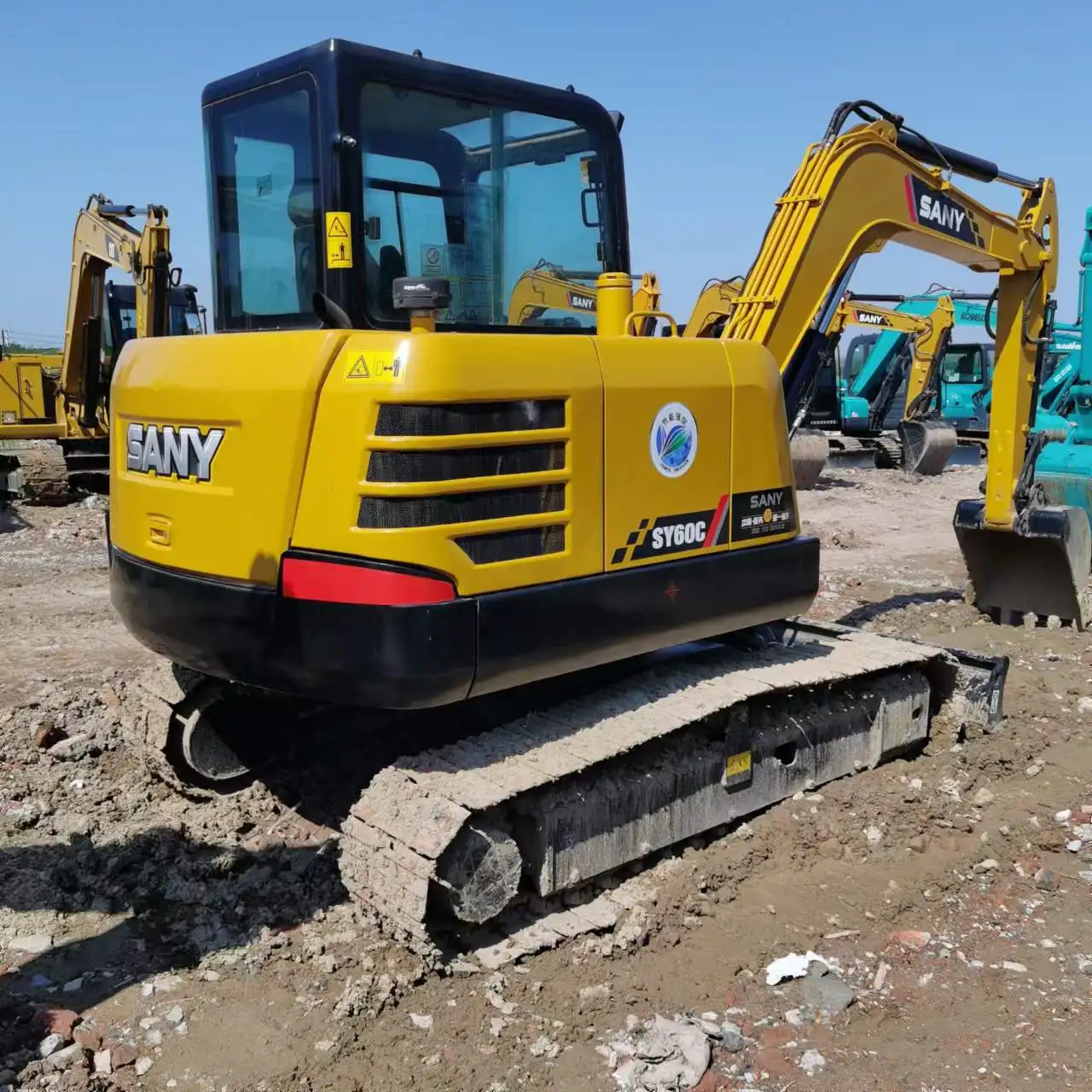 Used China Excavator Sany-sy60c With Good Condition Wholesale Excavator ...