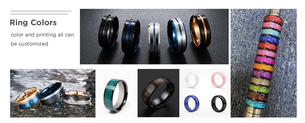 Smart NFC Ring - Programmable Tungsten Steel Ring