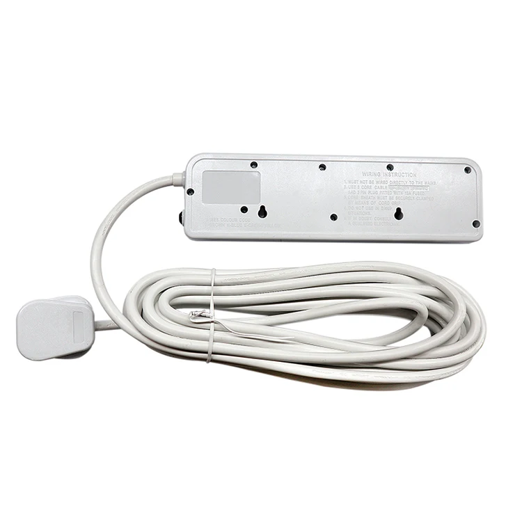 13amp 3 4 5 Pin AC Электрический выключатель универсальный сетевой переходник Uk шнур питания и удлинители браслет ручной работы с заглушка розетки с сенсорным экраном Доска разъемы