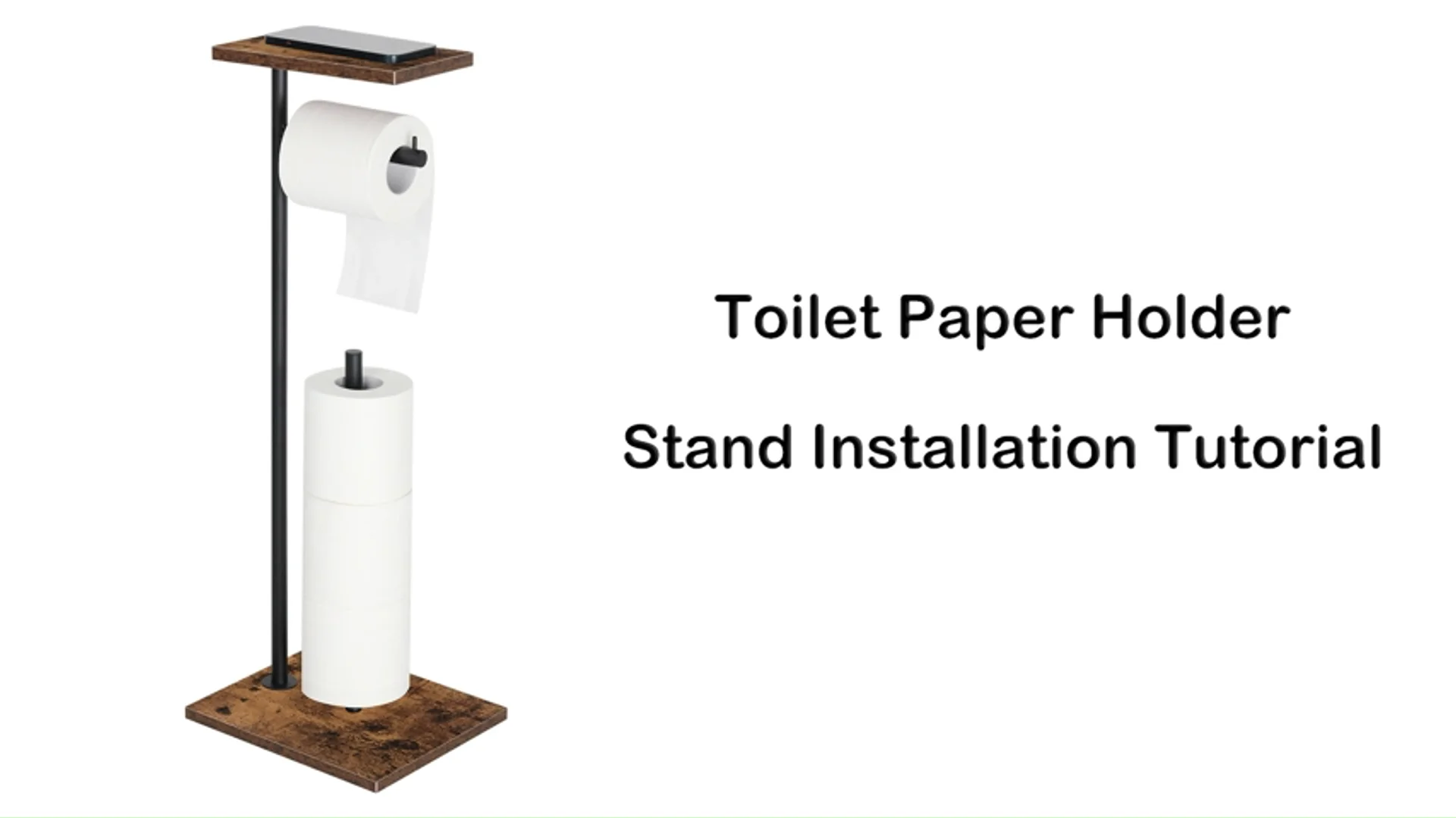 Free Standing Tissue Paper Holder,Toilet Paper Holder Stand,Industrial