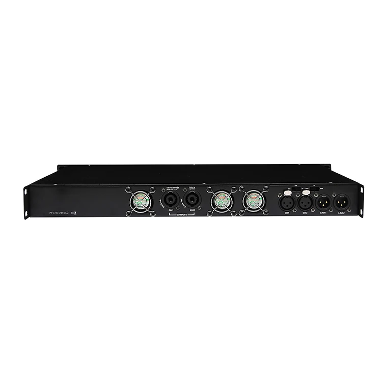 1000w 1U 2 Two Channel Class D Classic Ahuja Stereo Soundking Power Audio Amplifiers for 12inch Speaker