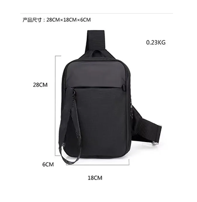 Bsci Custom Mens Mini Nylon Single Shoulder Square Messenger Side Bag ...