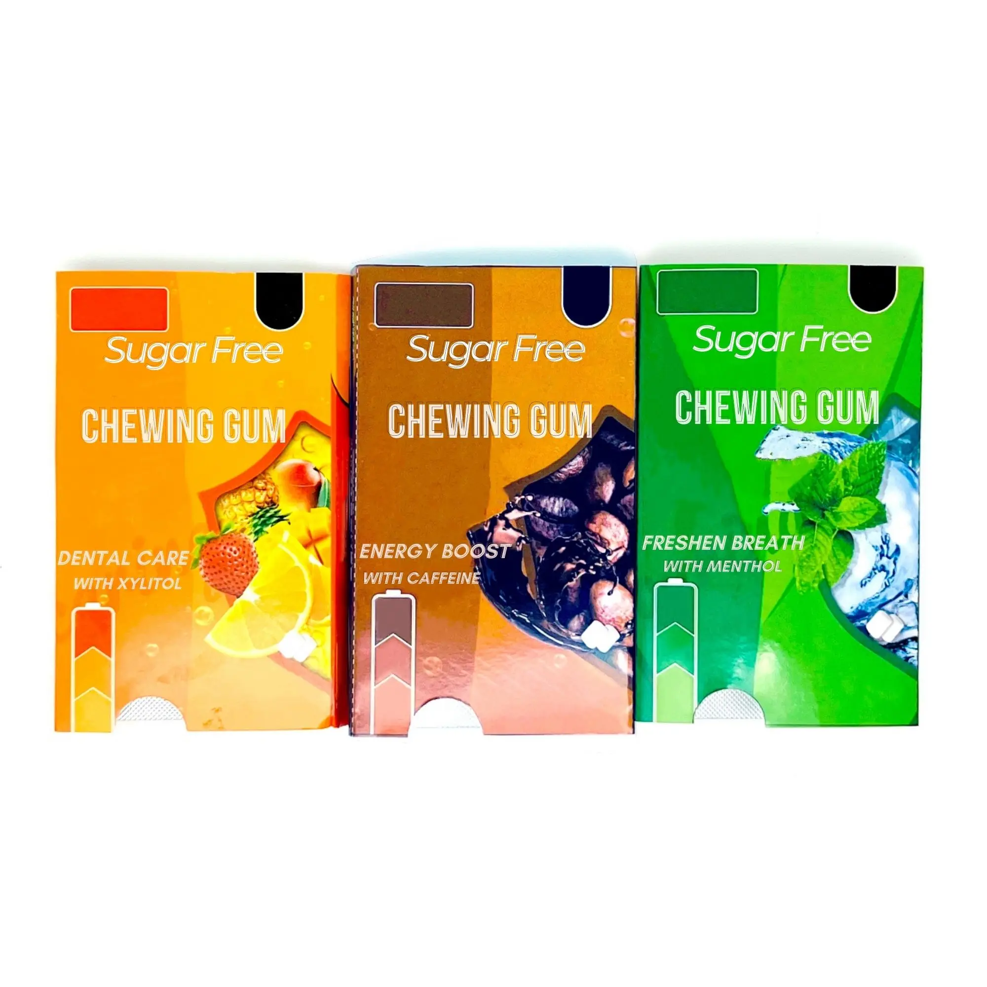 Powerful Energy Sugarfree Caffeine Chewing Gum 1.5g Buy Powerful