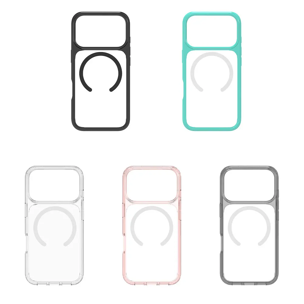 Wholesales 1.5mm Clear Magnetic Phone Case for 17 Series Anti-scratch Strong N52 Magnet Attraction Mobile Case for iPhone 17 Pro