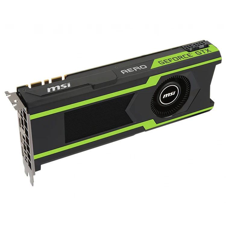 MSI NVIDIA GeForce GTX 1080 Ti AERO 11G OC Used Gaming Graphics