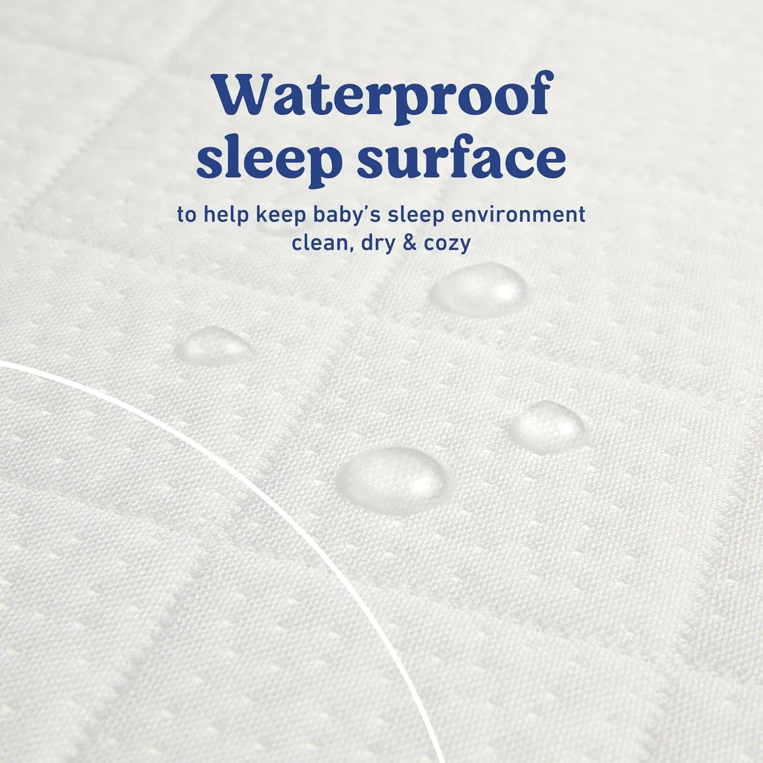 product oeko certification waterproof anti bedwetting baby safety polyester memory foam mattress cover-3