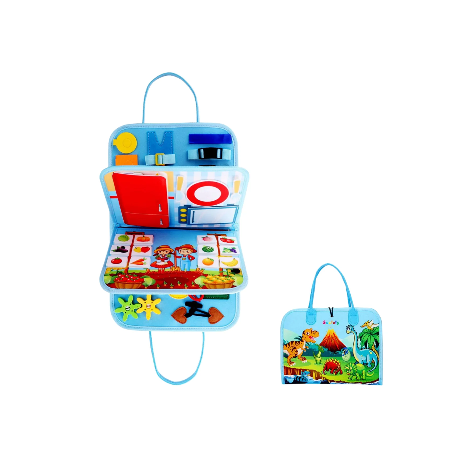 Hot Selling New Baby Sensory Early Educational Toy Activity Boards Toddler Toys Toddler Felt Busy Book for Kids