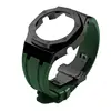 Black case-green band