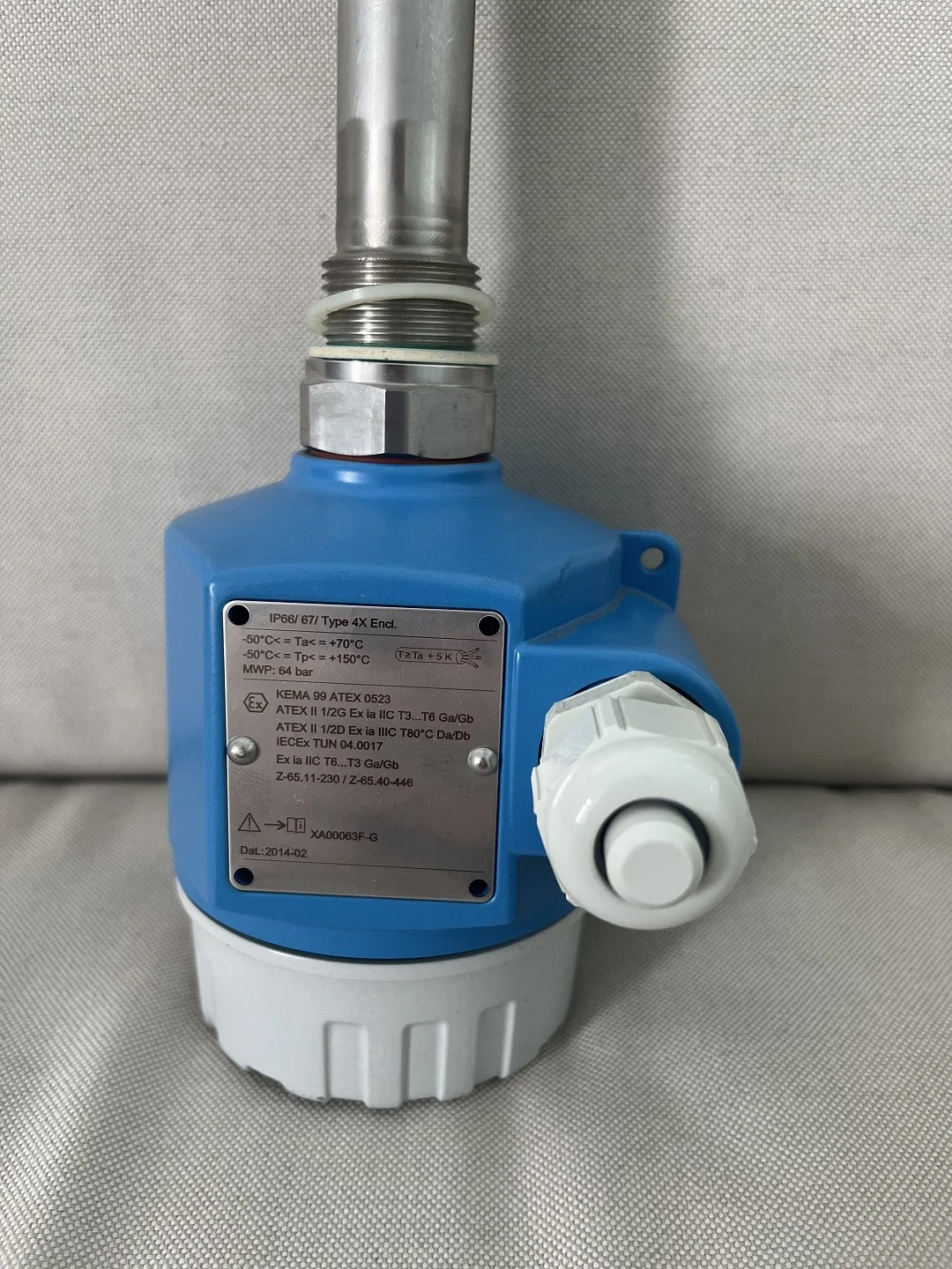 E+H Endress+Hauser Liquid Tuning Fork Switch FTL51B-NCA4BBFAA1AJA1VCJ ...