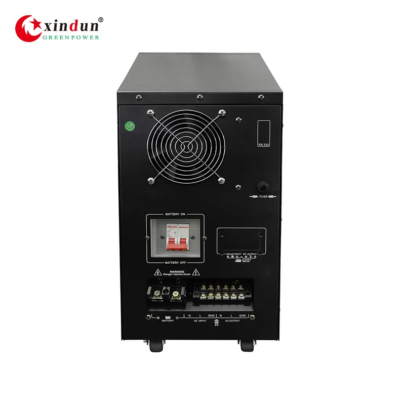 High Capacity Home 3 Kv Ups Backup Power Supply Inverter Single Phase 1kva 800w 8kva 5.5kw 4000va 1kva 800w with Lcd Display