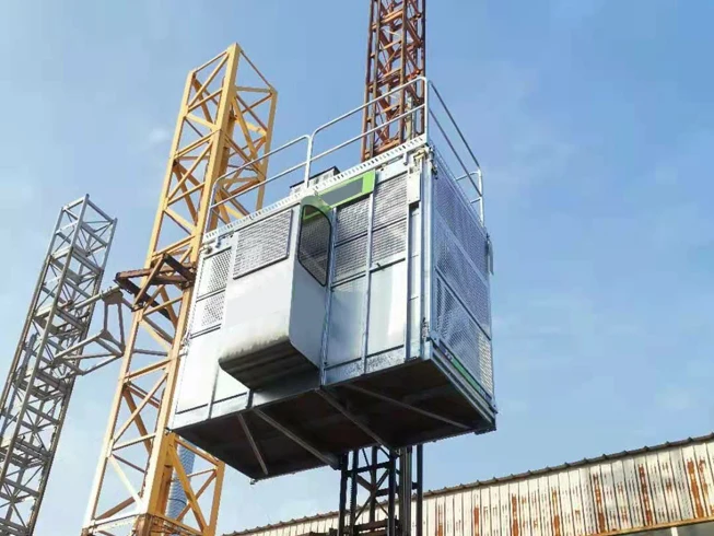 Brand New Sc200 Building Hoist Elevator For People And Material With ...