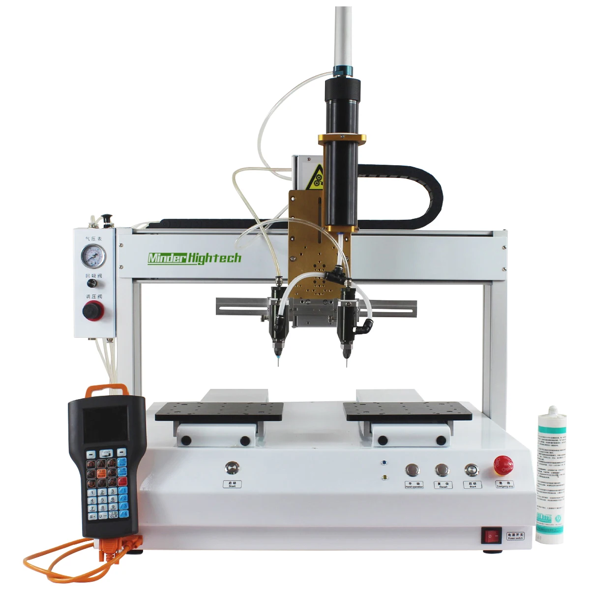 4-Axis Single Head Printing Ink Glue Dispenser Automatic Glue Dispensing Machine