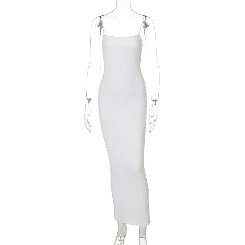 FS10103A 2024 Summer Hot Sale Long Dress Women Slim slip Dress