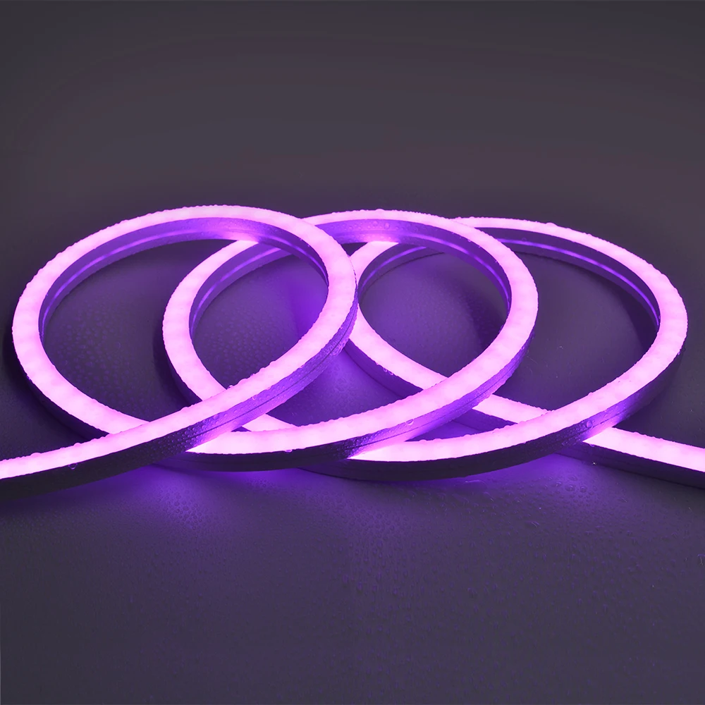 Low Voltage Neon Led Strip 6*12mm Mini Size Single Color White Red Blue