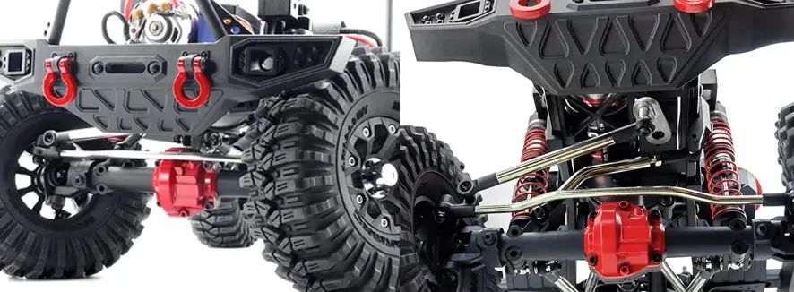 1:10 RGT EX86120 TRAMPLERCカー4WDミニメタルRCロック