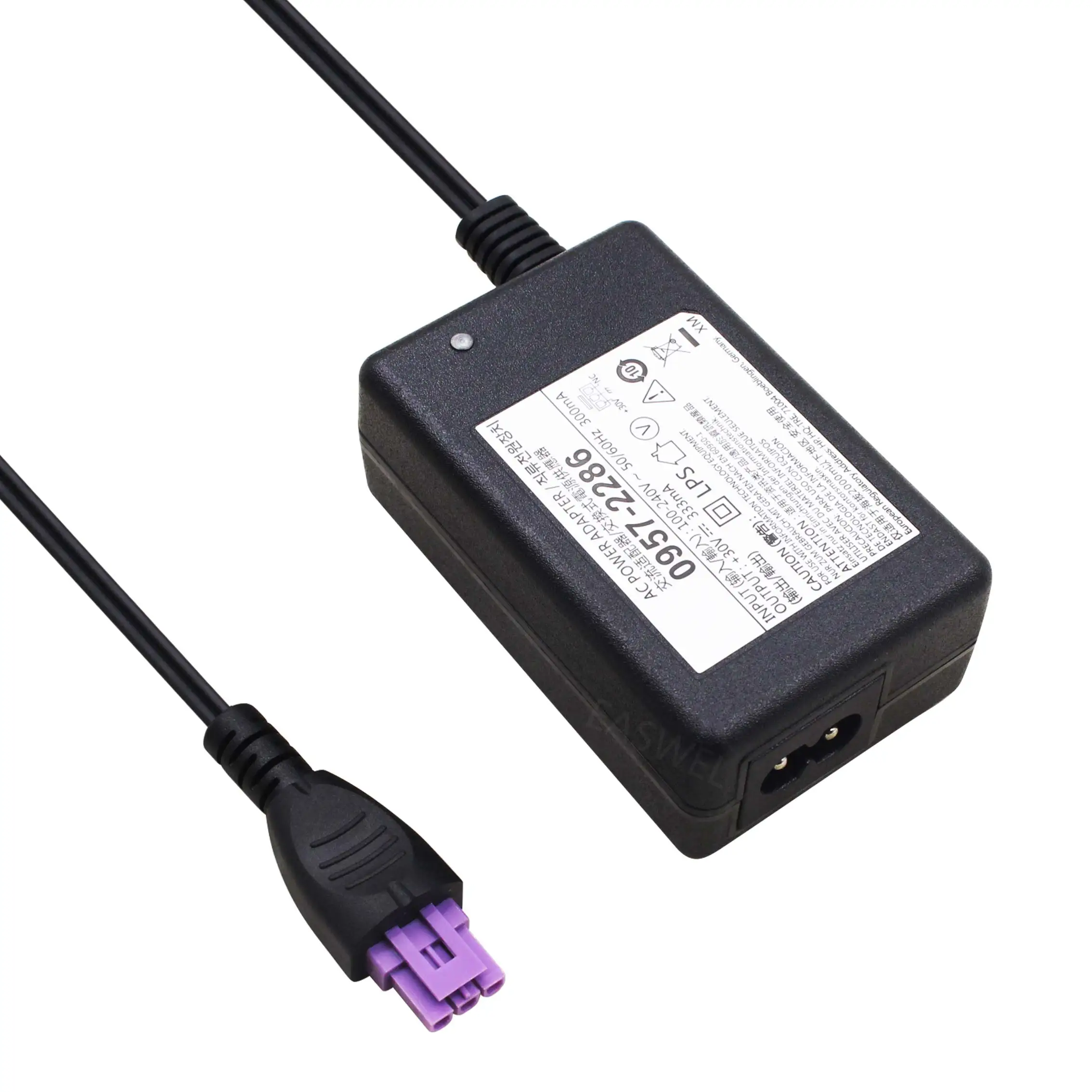 Amazon.com: eTzone - Adaptador de corriente para impresora HP Deskjet 1000  1050 2050A, 3050A, 3051A, 3052A, 3054, 3055A, 3056A, 3510, 3511, 3512  OfficeJet 0957-2286 (30V 333MA) : Electrónica