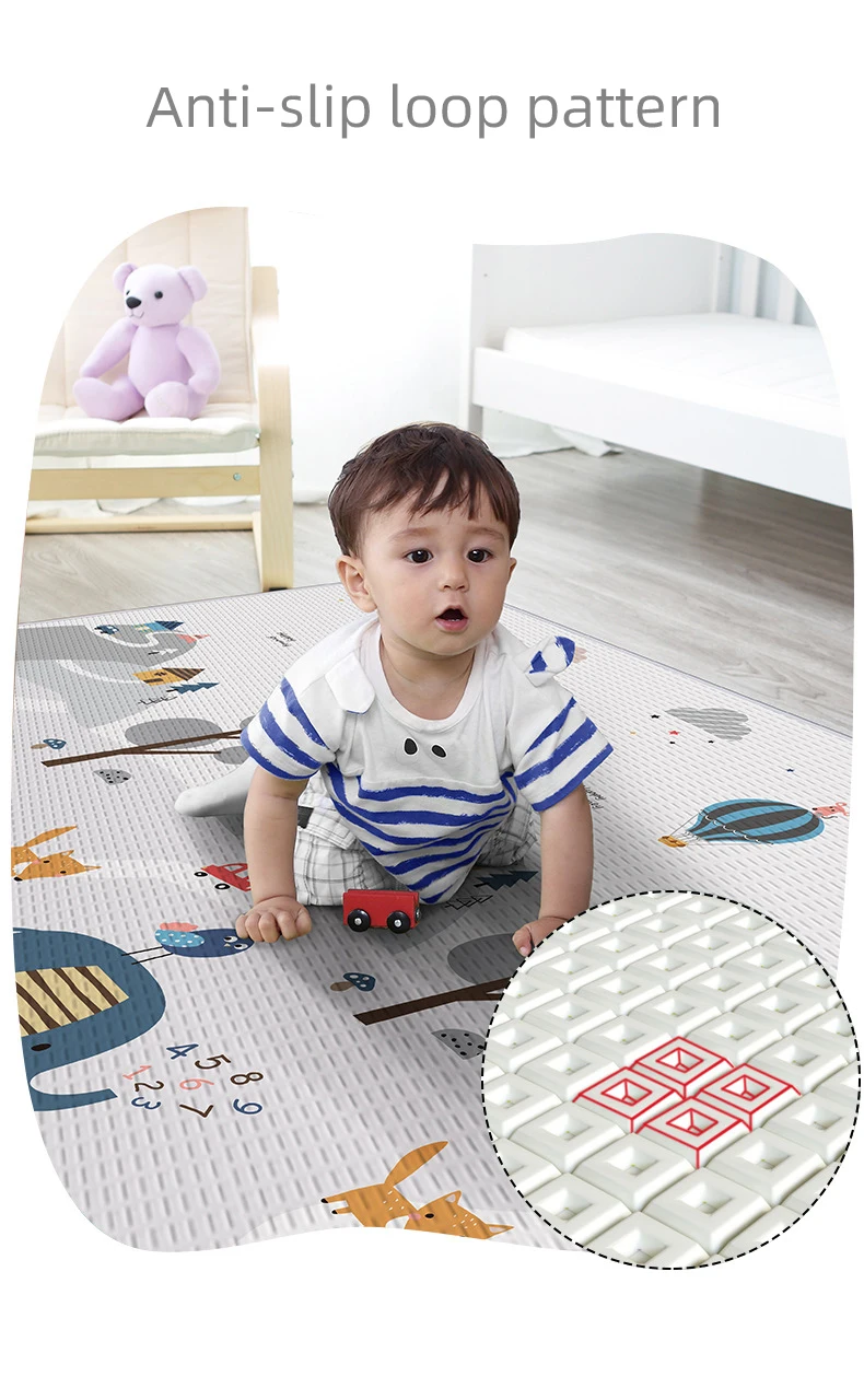 Tapis De Jeu Xpe Non Pliable Pour Bébé Rampant,Épais De 2Cm,Élastique  Double Face Pour Enfants,Nouveau - Buy Non-Pliable Bébé Ramper Tapis,2Cm  D'épaisseur Xpe Tapis De Jeu,Bébé Double-Face Élastique Tapis Product On  Alibaba.com