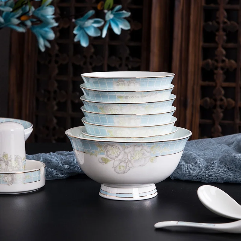 景徳鎮62骨磁器食器セットシンプルセラミック韓国食器セット| Alibaba.com