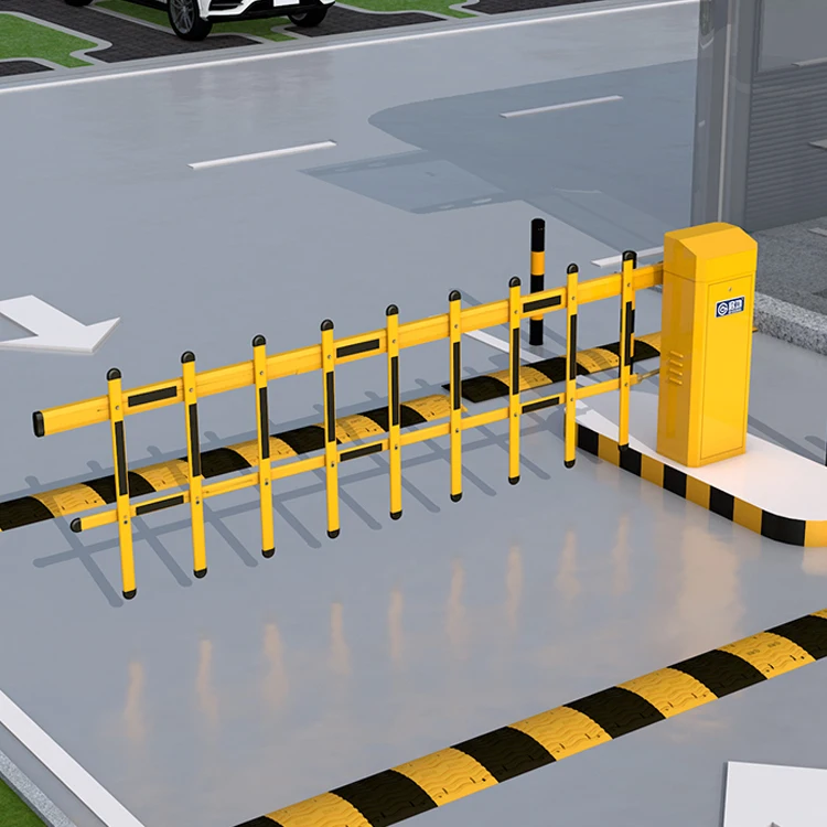 Automatic Anti-Toll Evasion Solution License Plate Recognition Barrier Gate Car Parking System Drop Arm for Outdoor Application