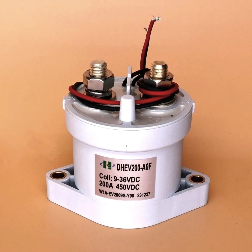 Dhev200a32f Pcb Power Relay 200a High Voltage Dc Relays 12v For