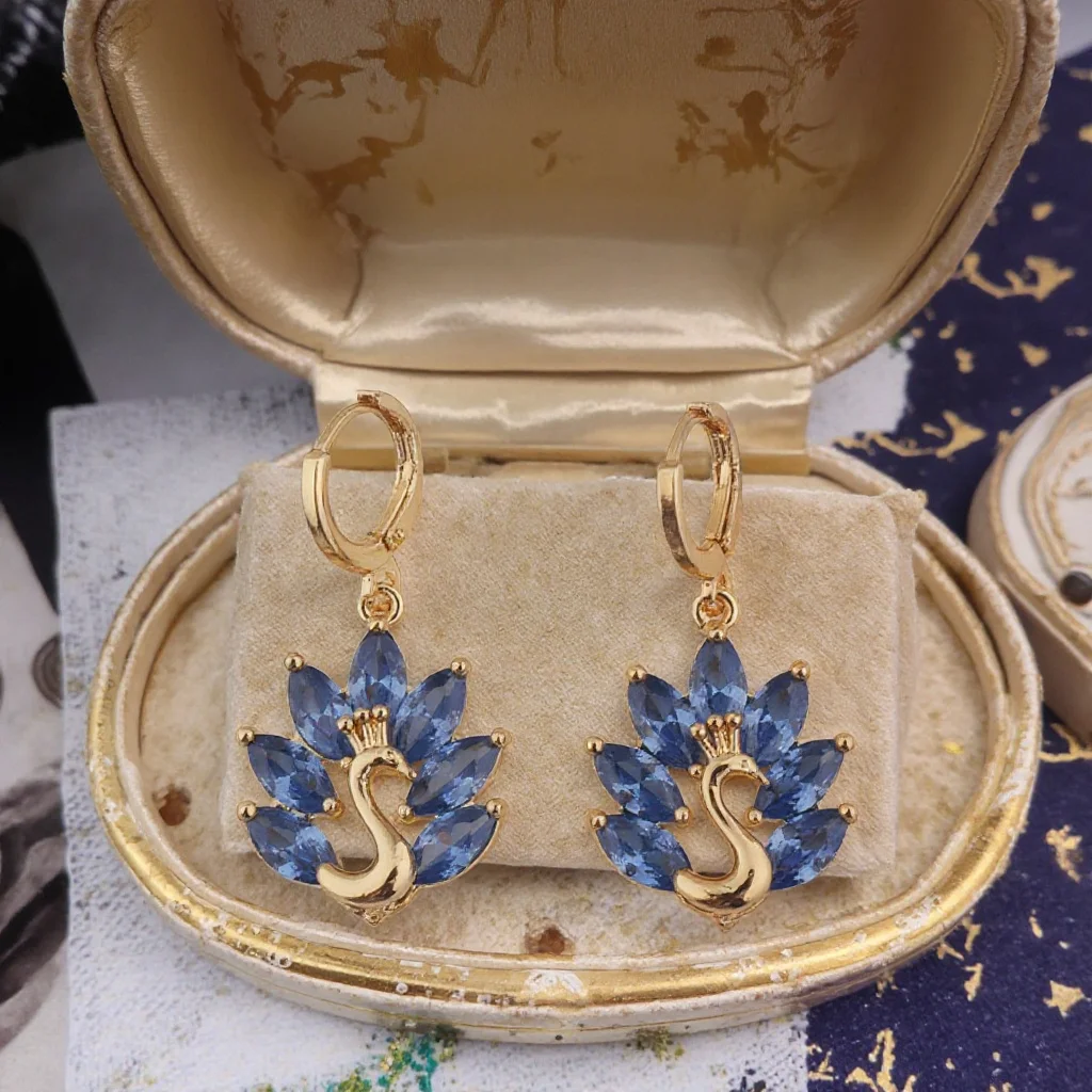 Gold Earring Oro Imitation Jewellery Oro Wholesale Earrings 18K