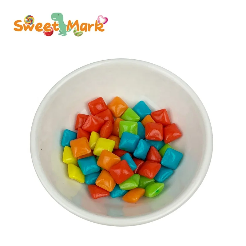 High Quality Mini Colored Fruit Flavored Bubble Gum Sweet Halal Gum