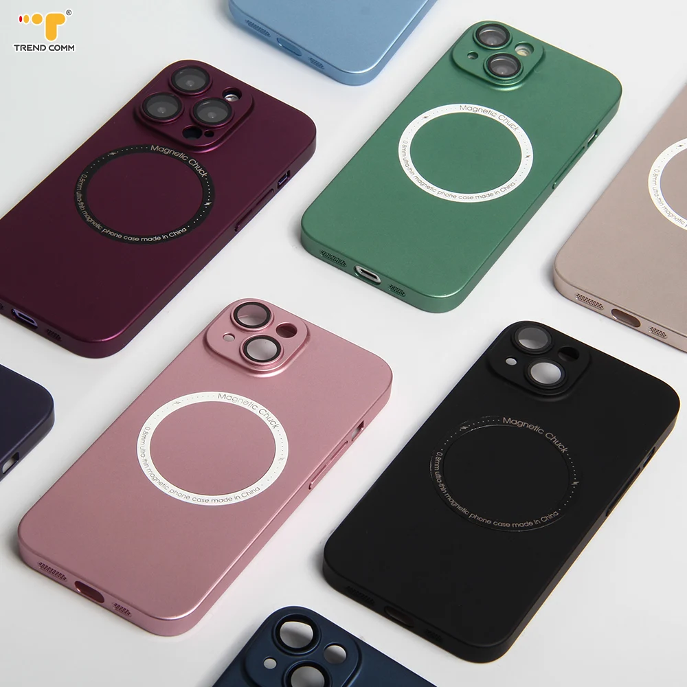 2025 New Arrival Ultra Thin Magnetic TPU Phone Case for iPhone 14/14  Pro/14 Pro Max