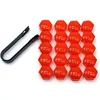 Bolsa roja - 20 por bolsa - 1 clip negro