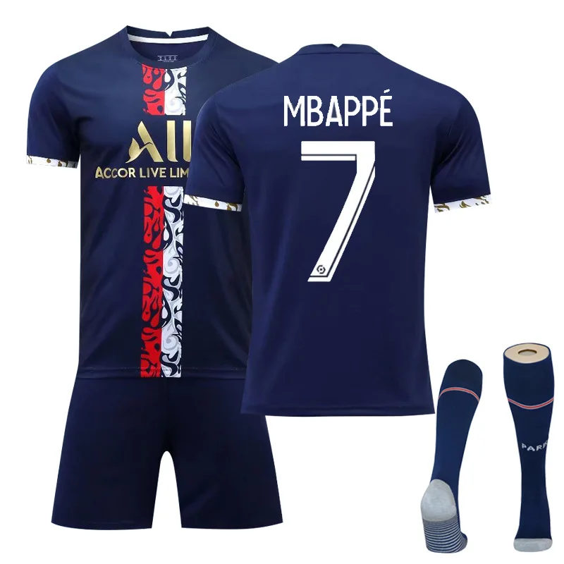 New 2022 2023 Paris Football Jersey Away White Messi Soccer Shirt ...