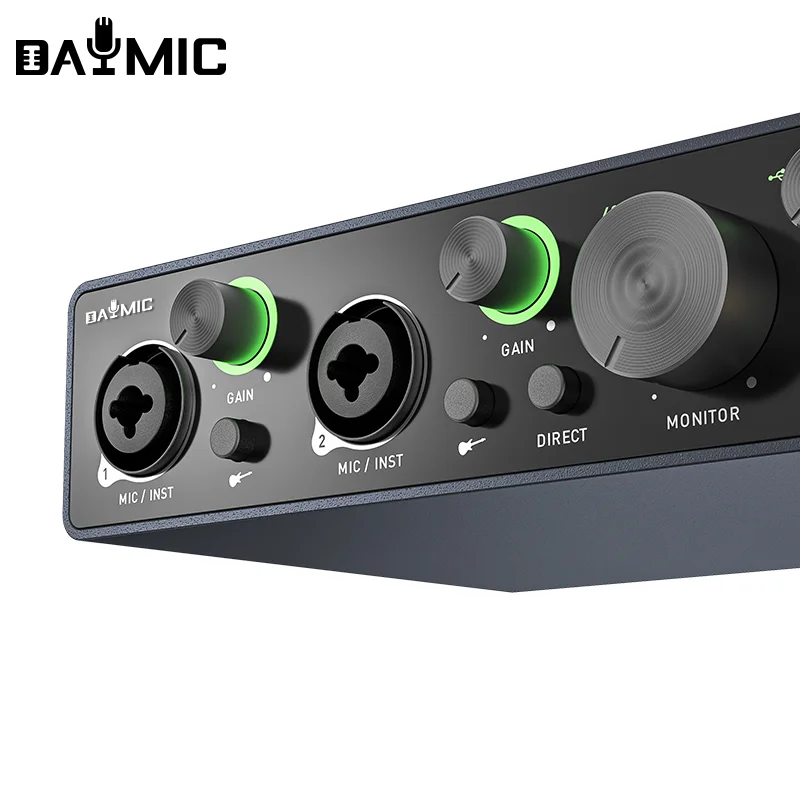 DAYMIC Professional Studio Recording Equiaudio Interface Digital 48V ...