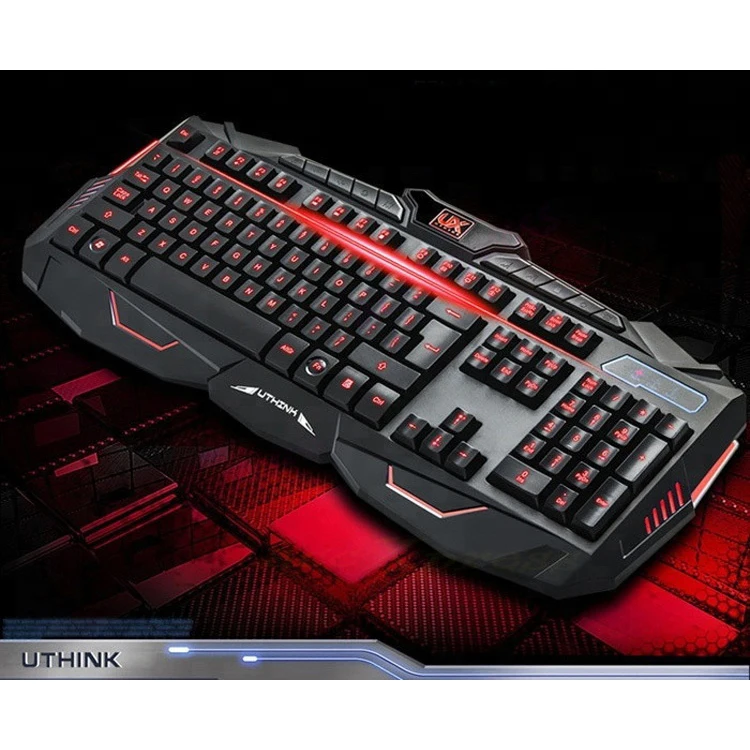 Keyboard and Mouse Combos Home Notebook Desktop Computer Latest Gaming Keyboard RGB Gaming Arabic English Gaming Keyboard