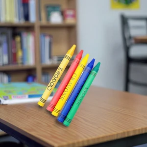 4 Color Crayon with Customize logo Non-toxic Crayon Wholesale Environment Friendly Art Painting Set for Kids