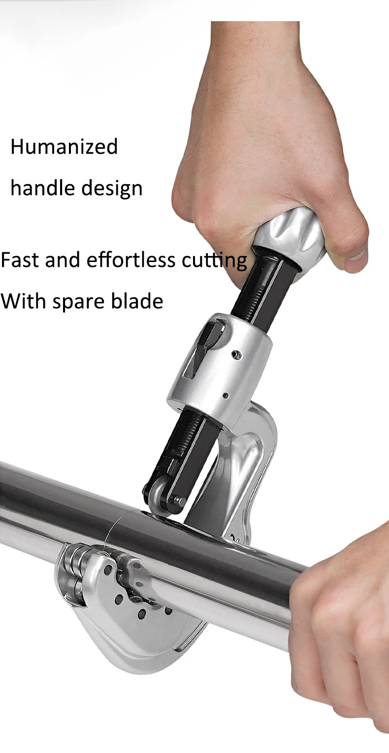 Hand Manual Pipe Cutter Cutting Plumbing Tool for Stainless Steel Pipe