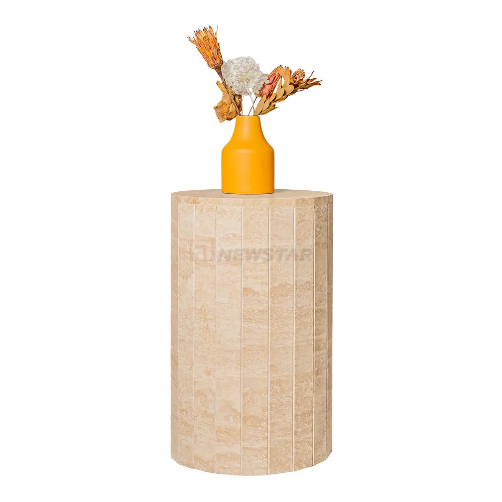 Travertine-Stone-Plinth-