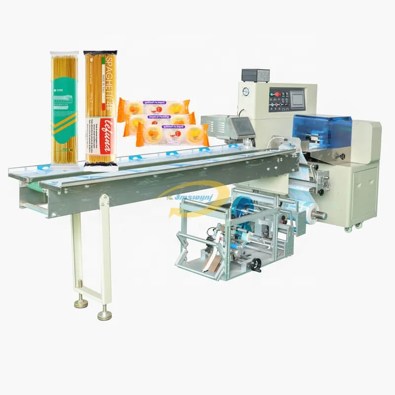 Fully automatic horizontal wrapping flow pack packing machine ice cream lolly popsicle packaging machine