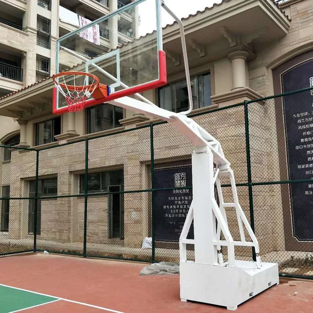 Portable Basketball Goal System For Competition