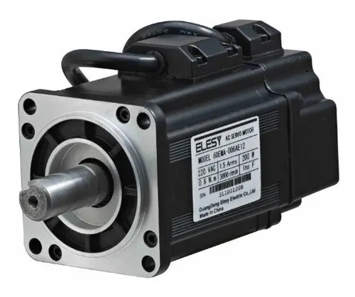 200w elesy ac servo motor drive 60ema-006ae12 220fv servo engine