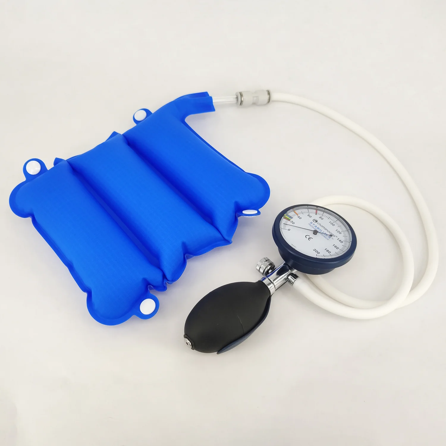 Chattanooga Stabilizer with Fully Customized Print on the Faceplate and Standard 200mmHg Pressure Gauge