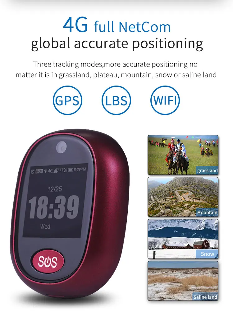 Alibaba.com: 4G GPS Tracker with SOS Calling for Elderly and Alzheimer ...