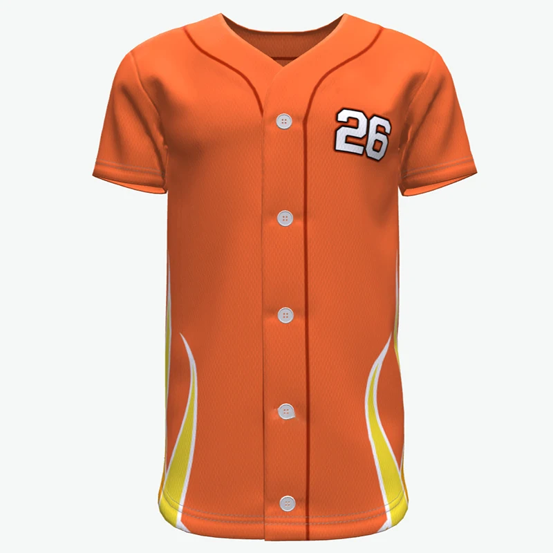 Source Fast Delivery Sublimated Team Custom Baseball Jerseys on m